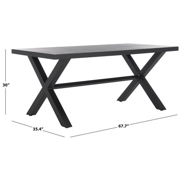 SAFAVIEH Outdoor Core Aluminum Bistro Table