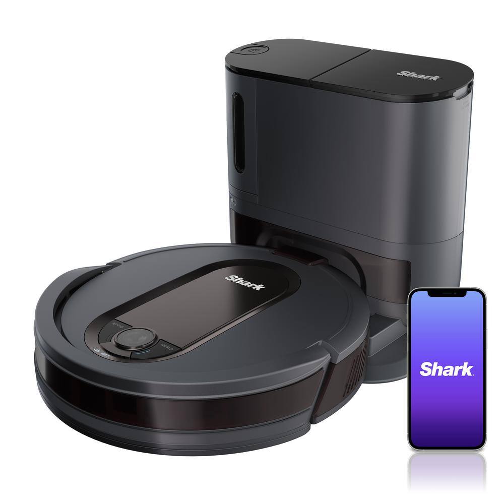 Shark EZ Self-Empty Base Row-by-Row Cleaning Robotic Vacuum Cleaner with Wi-Fi RV912S