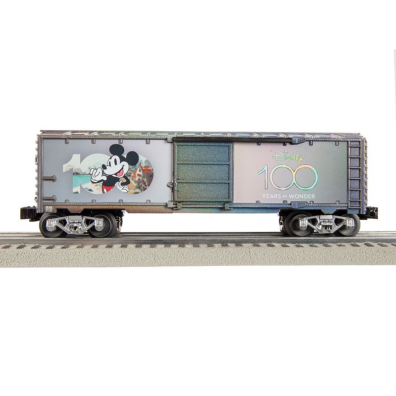 Lionel Disney 100 Years of Wonder Illuminated Rolling Stock Boxcar