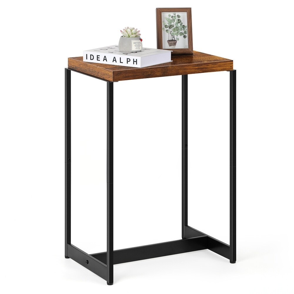 2 Tier Narrow End Side Table   1 PCS