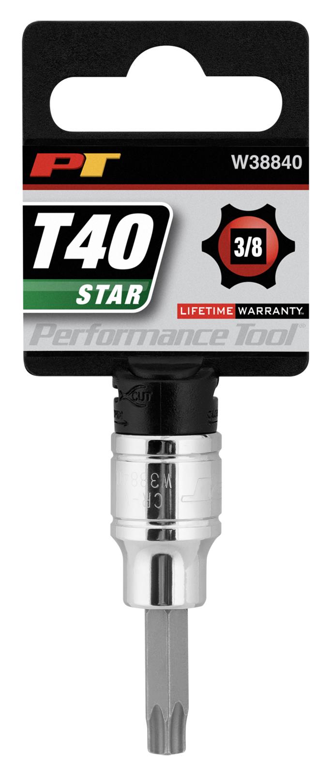 Performance Tool W38840 Performance Tool Torx Bit Sockets