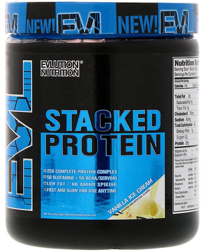 Evlution Nutrition Stacked Protein Vanilla Ice Cream 180 gr