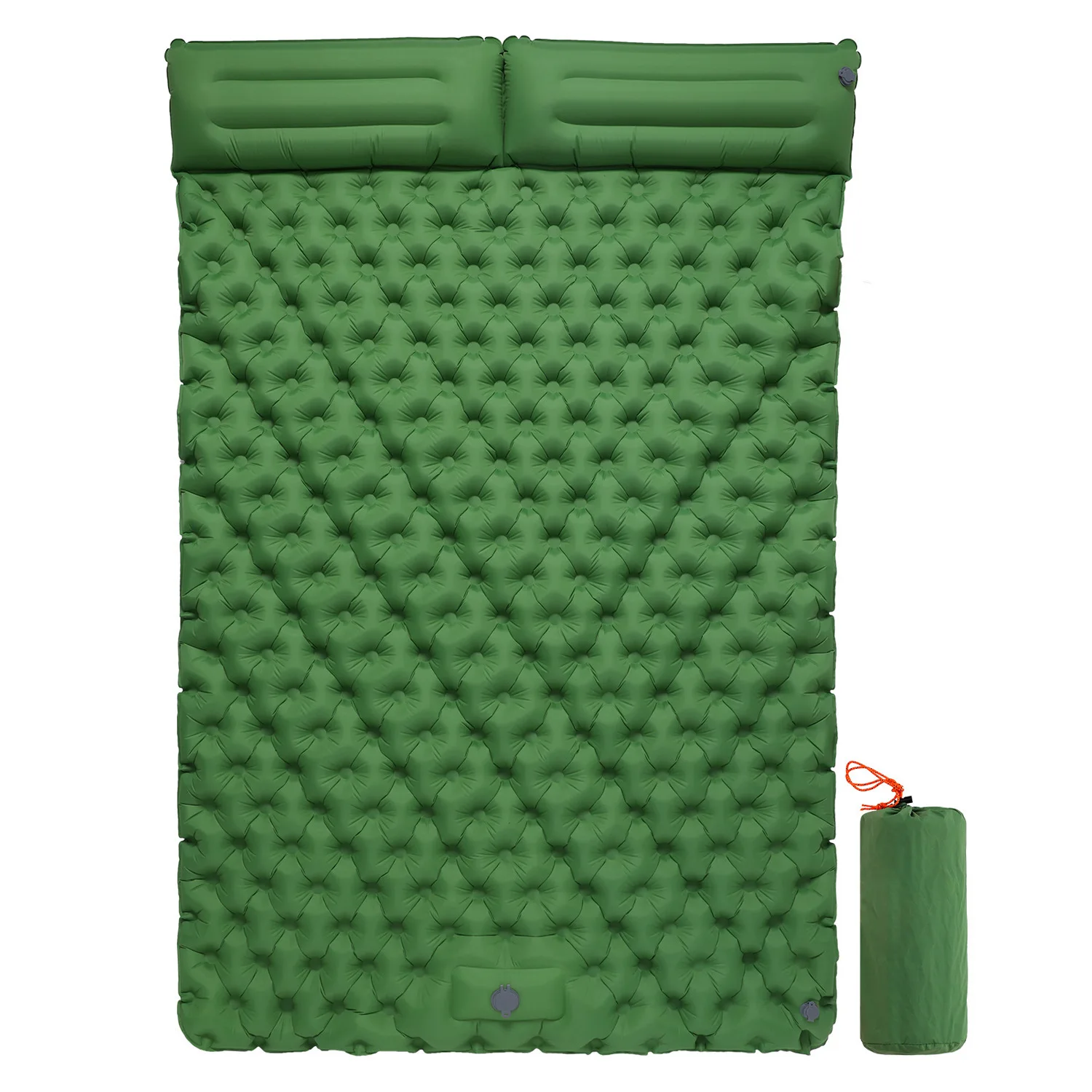 Double Air Mattress Camping Mattress Widened Outdoor Airbed Lunch Break Pad Moisture Proof Pad TPU Double Lightweight Inflatable