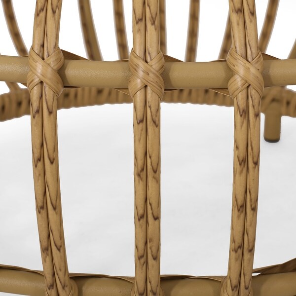 Rattan WOVEN SIDE TABLE