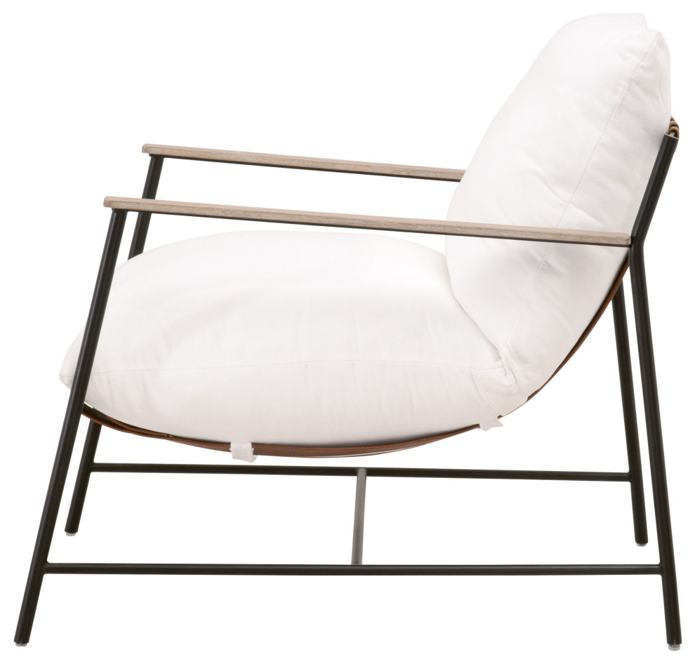 Brando Club Chair   Midcentury   Armchairs And Accent Chairs   by Essentials for Living  Houzz