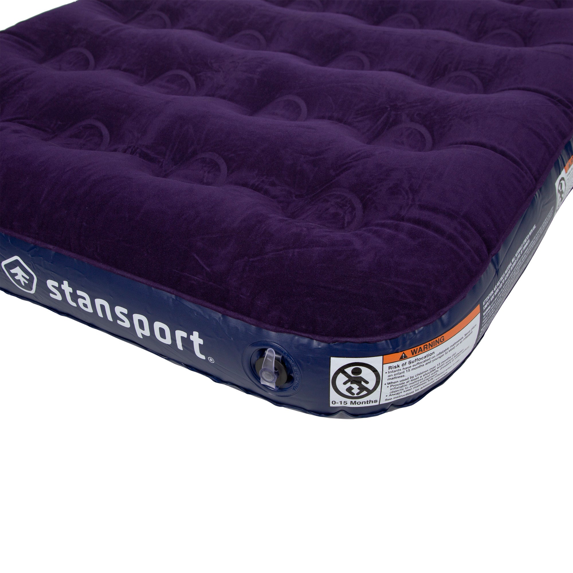 Stansport Air Bed - Twin， 75