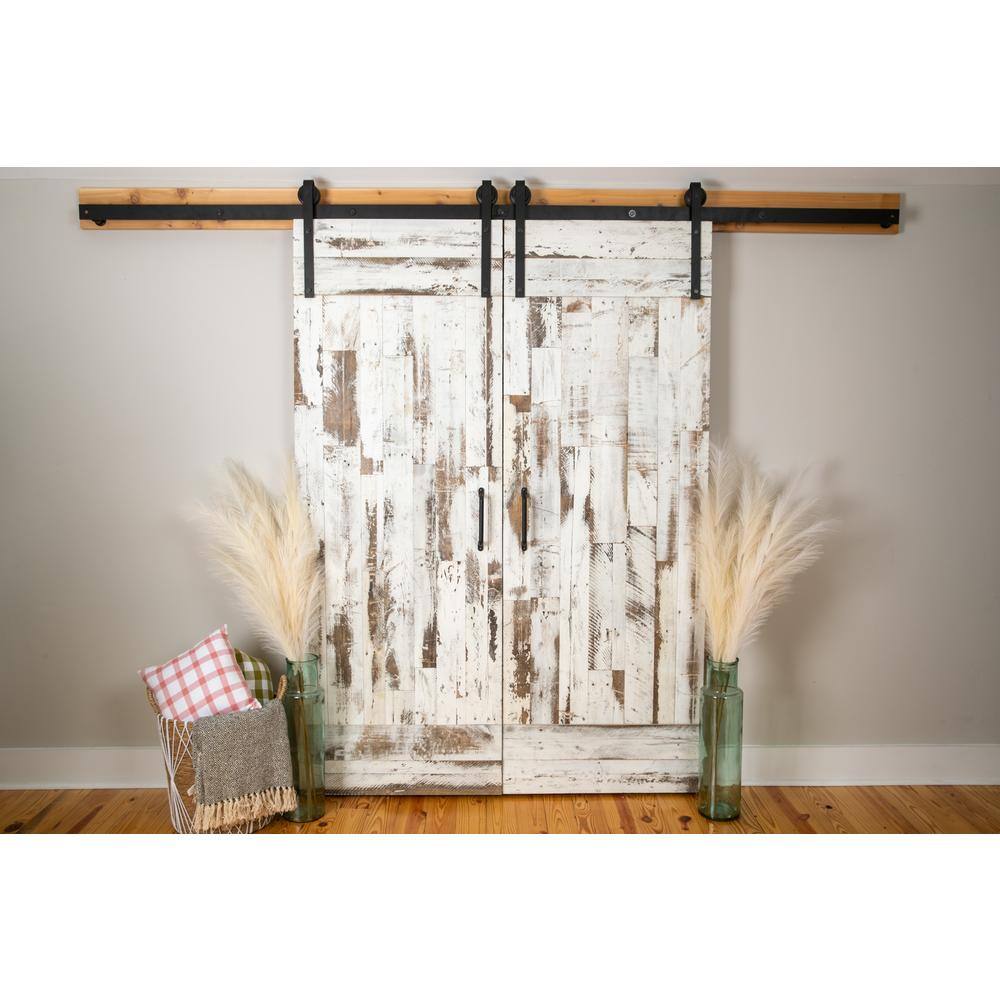 BARNLINE 516 in. x 3 in. x Varying Length Whitewashed Barn Wood Planks (10 sq. ft.) 510697