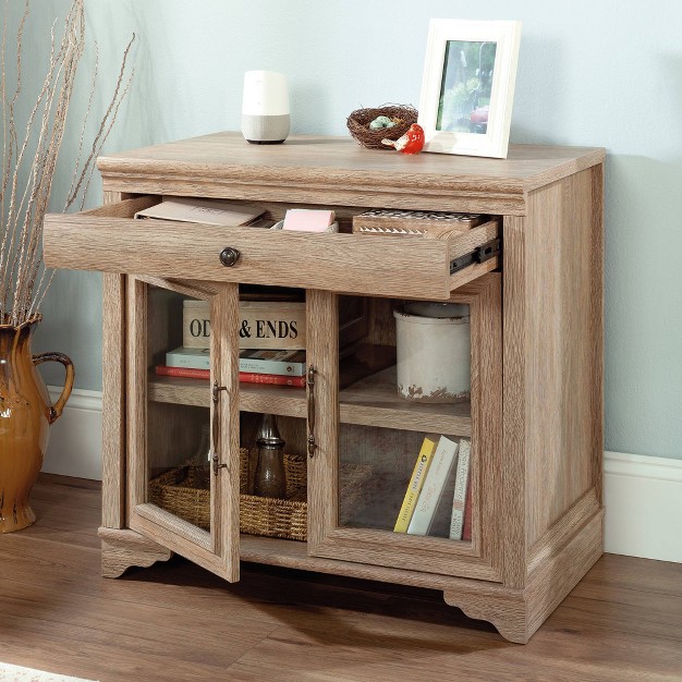 Rollingwood Country Library Base Brushed Oak Sauder