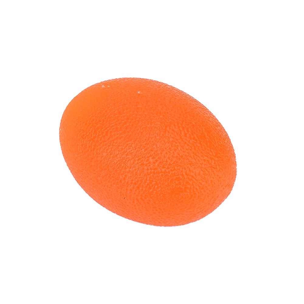 Silicone Massage Therapy Grip Ball For Wrist Finger Strength Exercise Stress Relief(orange 20)