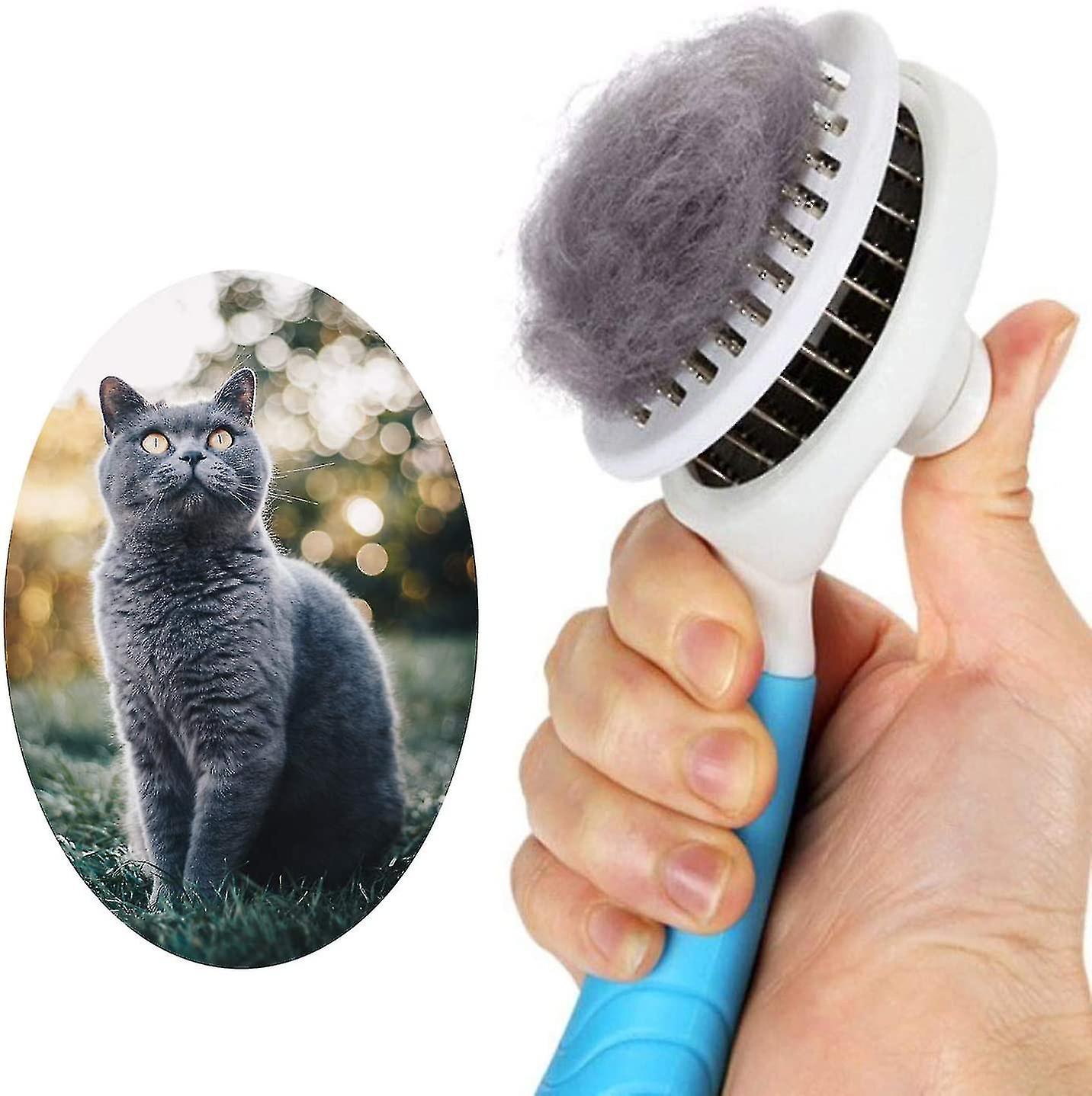 Cat Brush Self-cleaning Brush Removes Undercoat Dog Brush Cat Brush Short To Long Hair Sui