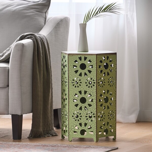 Iron Outdoor Side Table