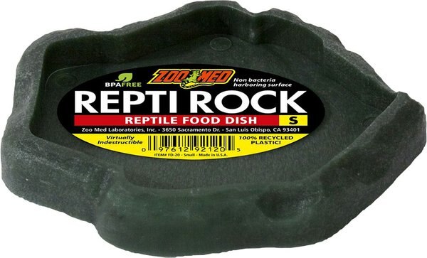 Zoo Med Repti Rock Food Dish Reptile Feeder