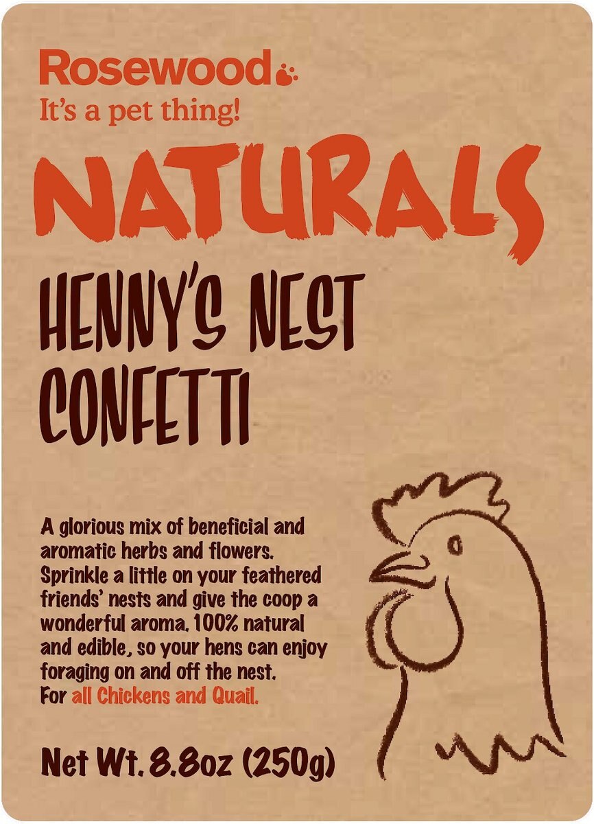 Naturals by Rosewood Henny's Nest Confetti Farm Animal Treats， 8.8-oz bag