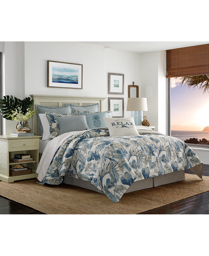 Tommy Bahama Home Raw Coast Queen 4-Pc. Comforter Set