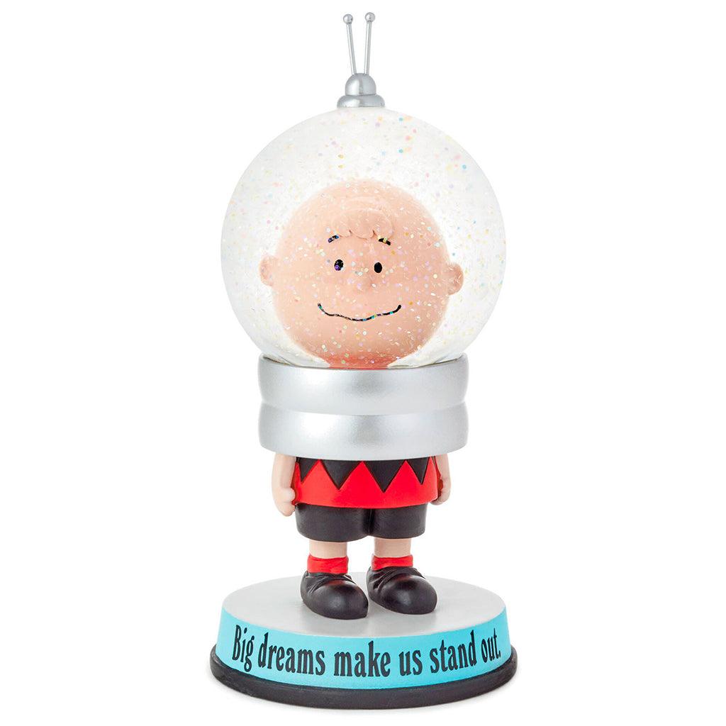 Hallmark  Peanuts® Charlie Brown Big Dreams Snow Globe