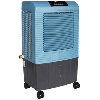 Hessaire 2100 CFM 3-Speed Portable Evaporative Cooler (Swamp Cooler) for 700 sq. ft. in Ice Blue MC26T