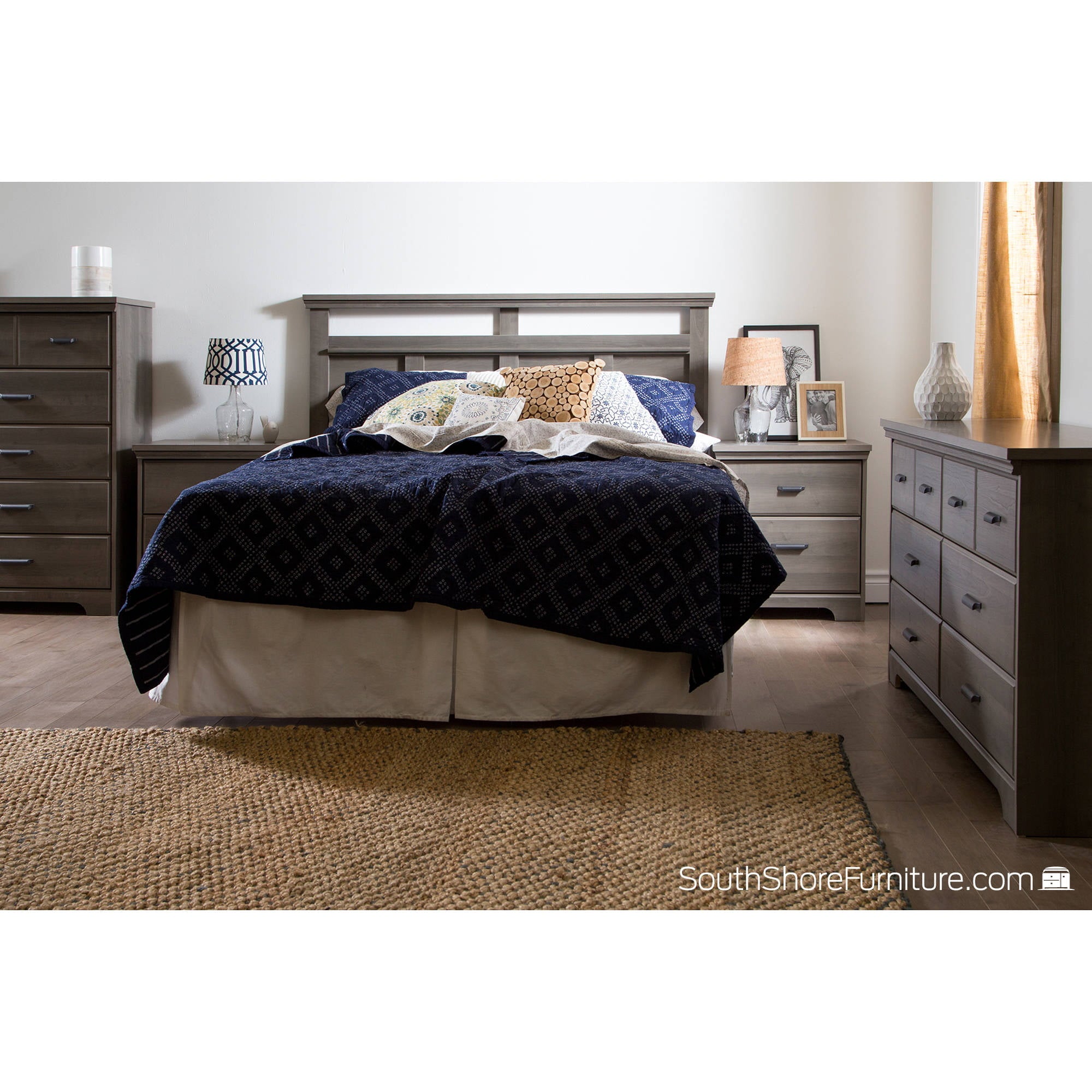 South Shore Versa 5-Drawer Chest, Gray