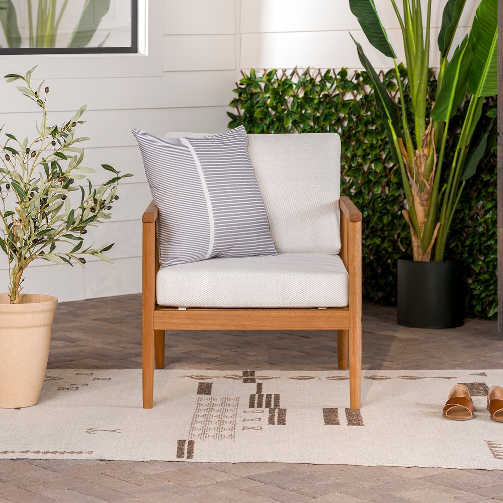 Middlebrook 5 Piece Modern Solid Wood Patio Set