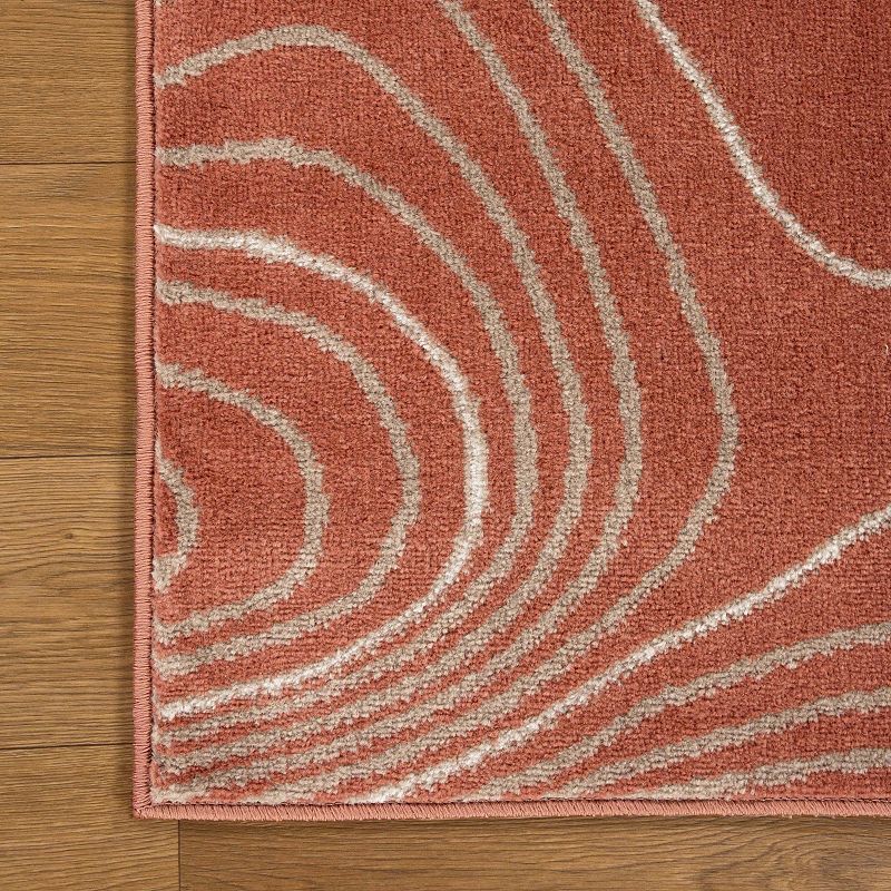 SUPERIOR Veer Abstract Lines Indoor Area Rug