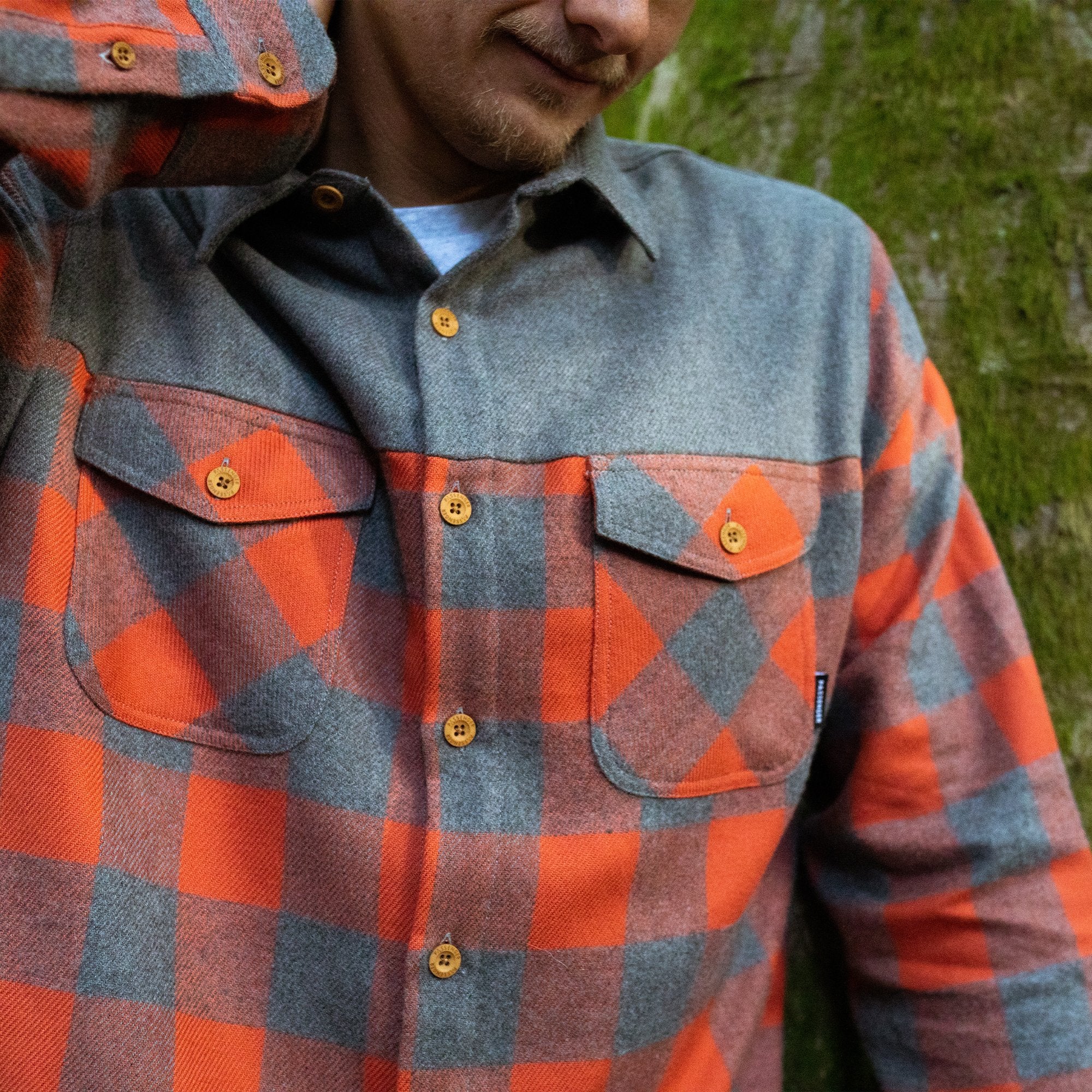 Bozeman Shirt - Buffalo Check Orange