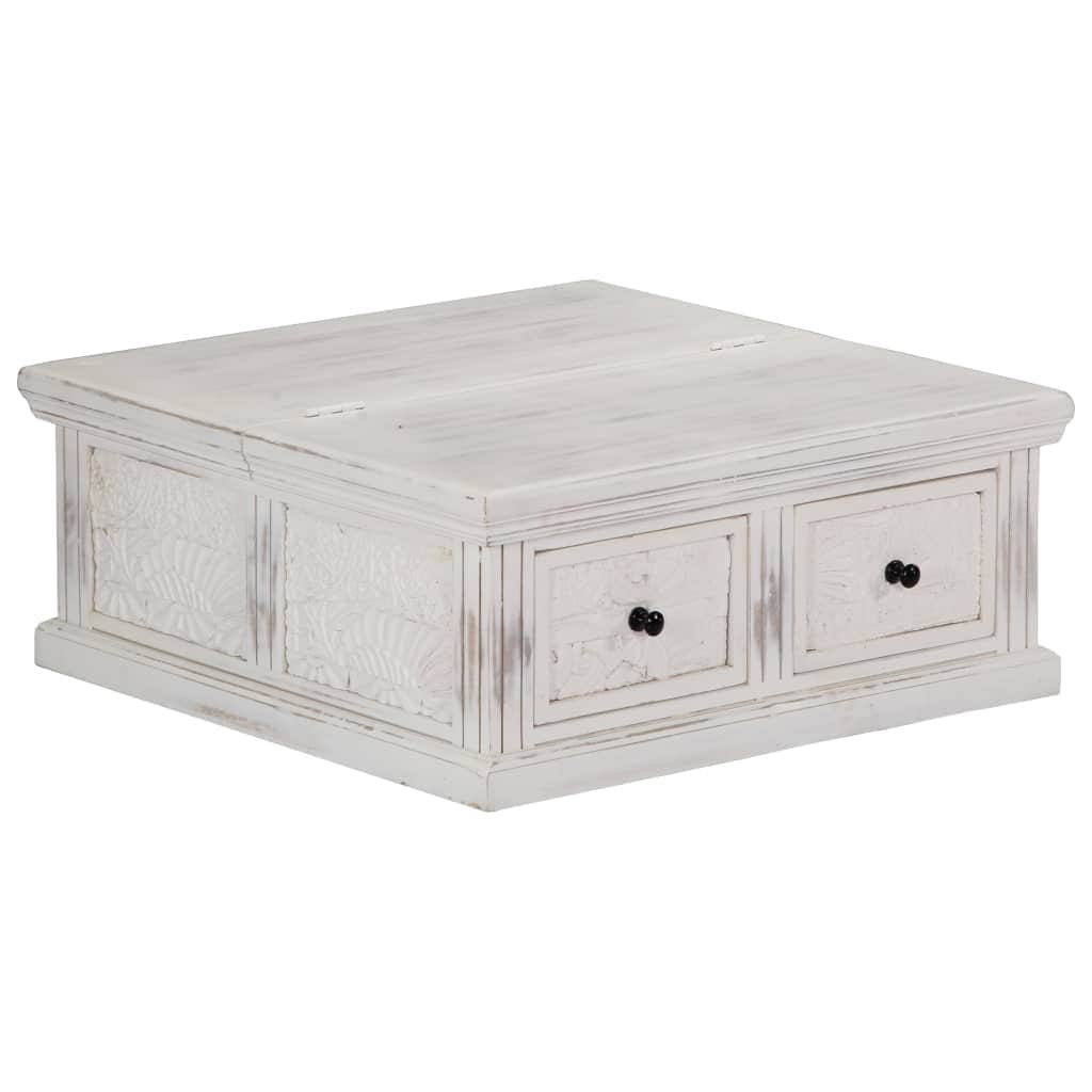 vidaXL Coffee Table White 27.6