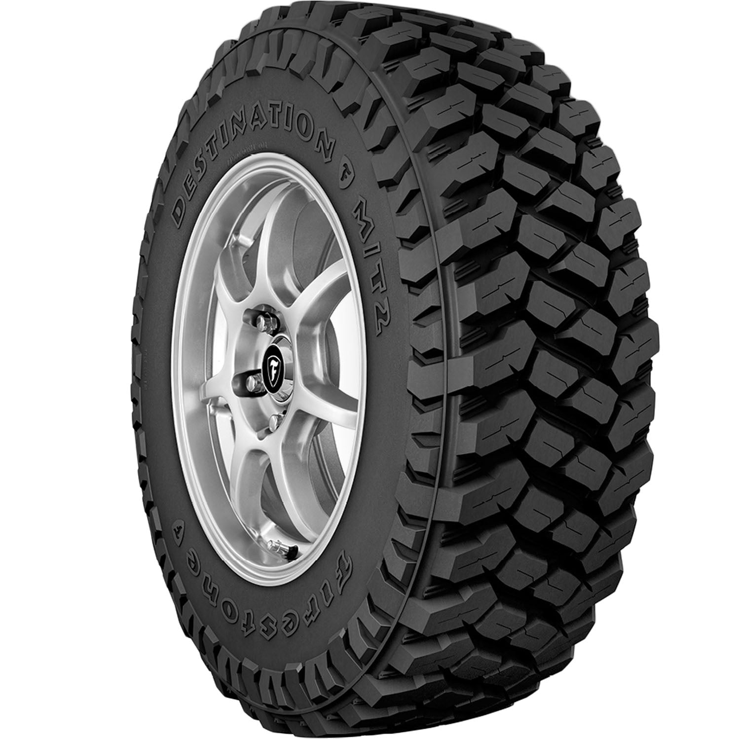 Firestone Destination M/T2 Mud Terrain LT35X12.50R20 121Q E Light Truck Tire