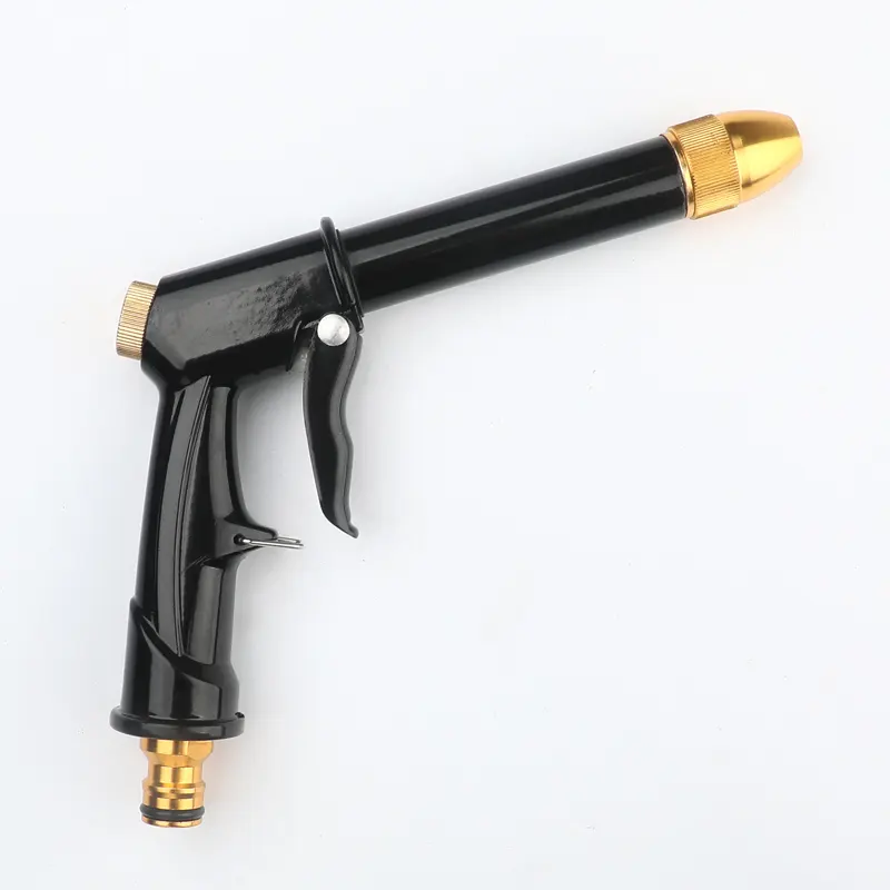 Water Hose Nozzle Long Rod Garden Hose Nozzle metal Brass sprayer  rotating spray gun funeral supplies atomizing nozzle