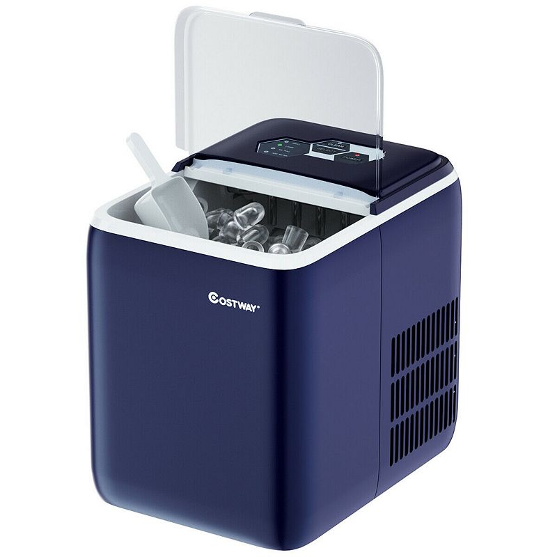 44 lbs Portable Countertop Ice Maker Machine with Scoop