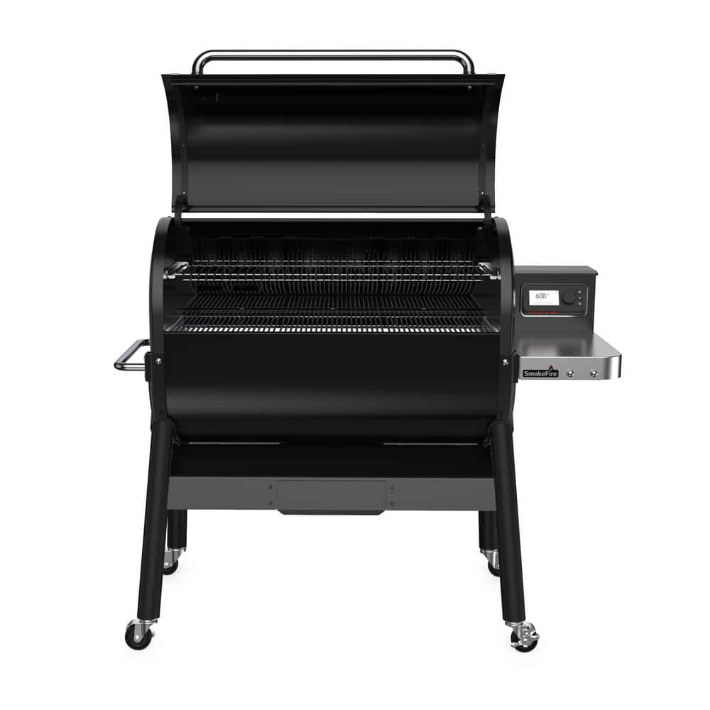 Weber SmokeFire EX6 Wood Fired Pellet Smart Grill in Black (2nd Gen) 23510201