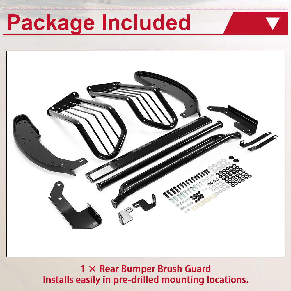 Kojem  Front Bumper Grille Brush Headlight  Guard Black Steel for 2000-06 Toyota Tundra 01 02 03 04 Sequoia