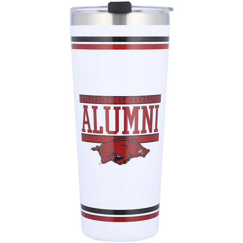 Arkansas Razorbacks 22 oz. Alumni Stainless Steel Tumbler