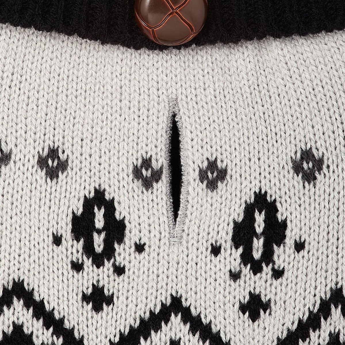 Frisco Fair Isle Moose Dog and Cat Turtleneck Sweater