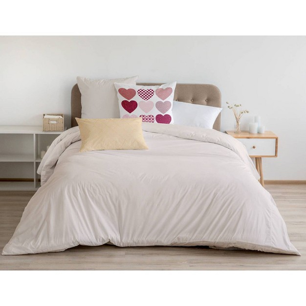 Valentine x27 s Day Patterned Hearts Square Throw Pillow Buddha E By Design