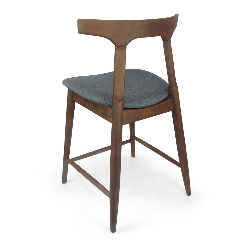 Mugo Upholstered 24.5 Inch Counter Stools by Christopher Knight Home