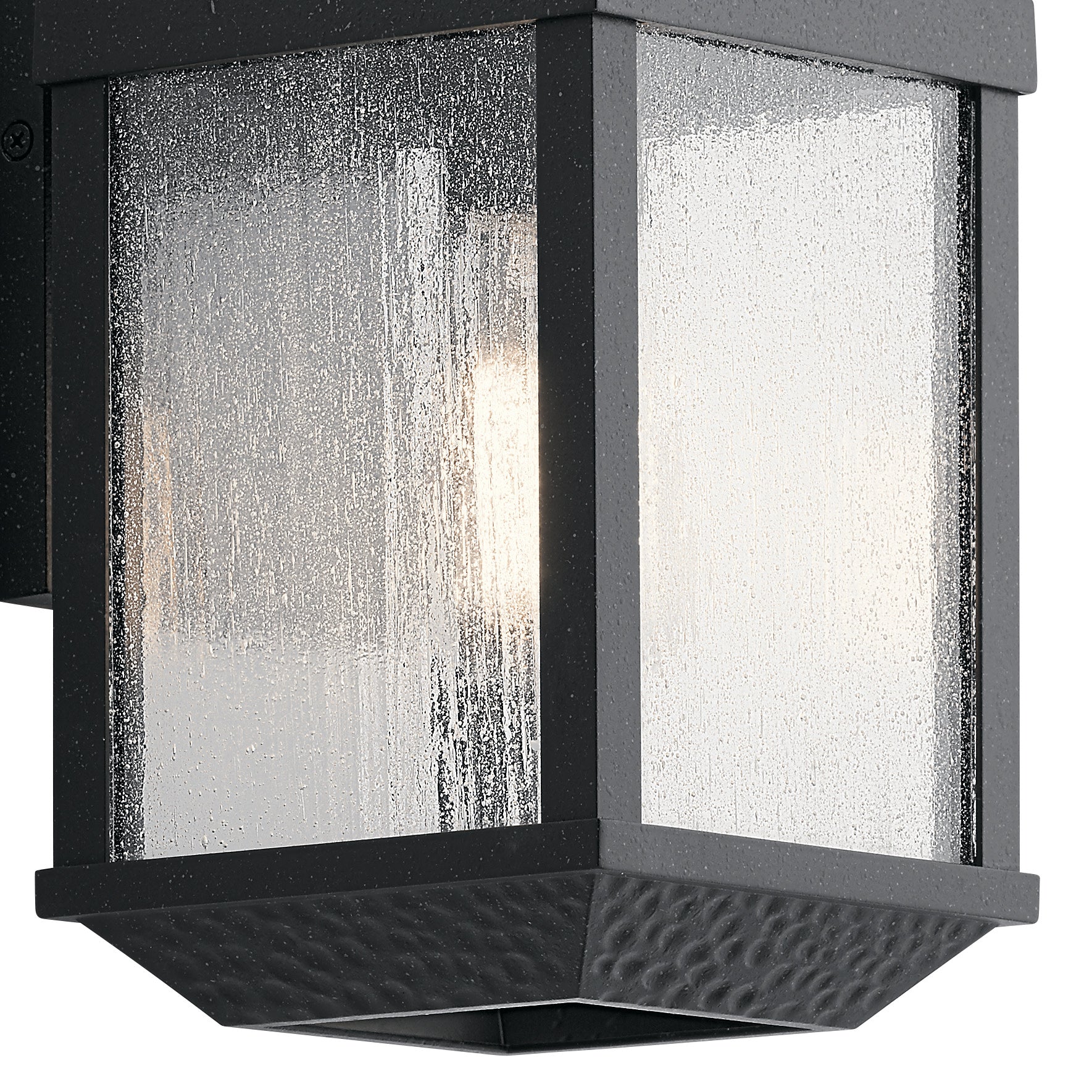 Kichler 49984 Distressed Black Springfield 1 Light 13-1/2" Tall Outdoor Wall Sconce