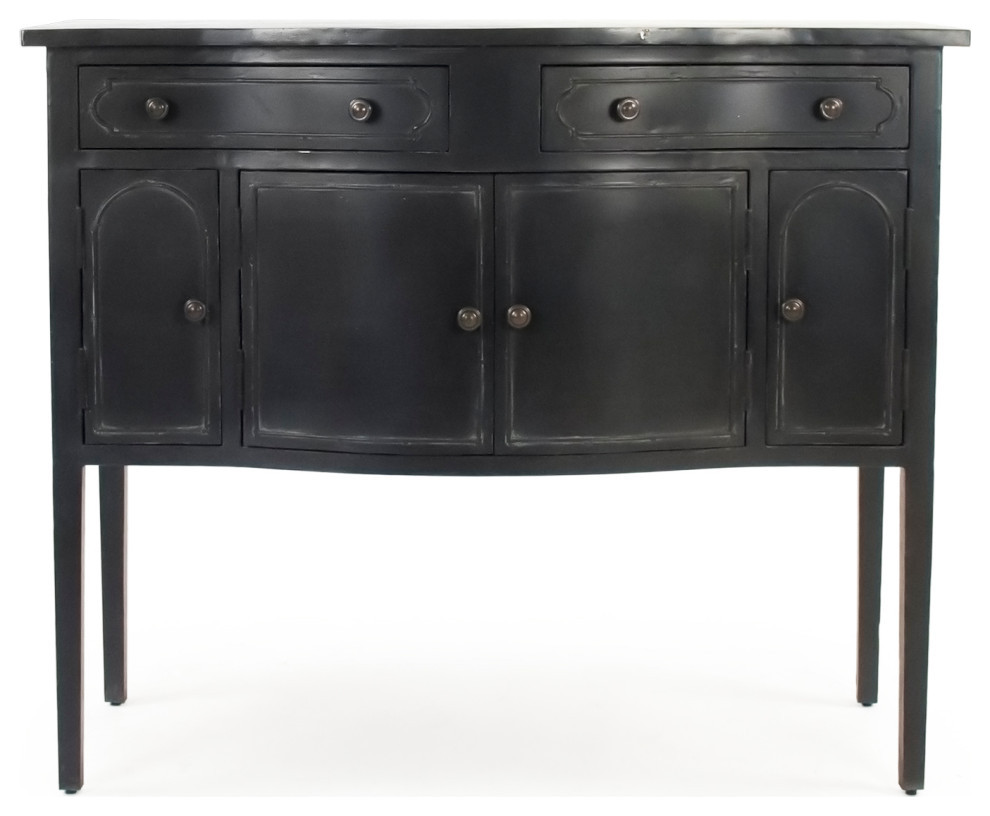 Corbyn Metal Console  Dark Gray   Transitional   Console Tables   by Zentique  Inc.  Houzz