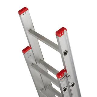 Louisville Ladder 16 ft. Aluminum Extension Ladder with 200 lbs. Load Capacity Type III Duty Rating L-2321-16