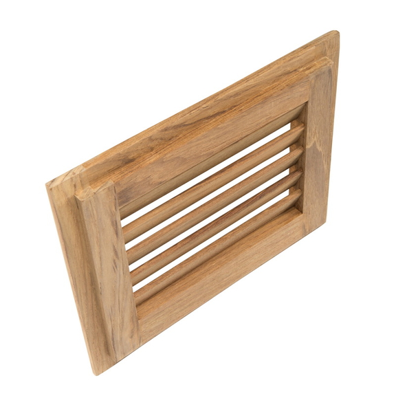 Whitecap Teak Louvered Insert   60712