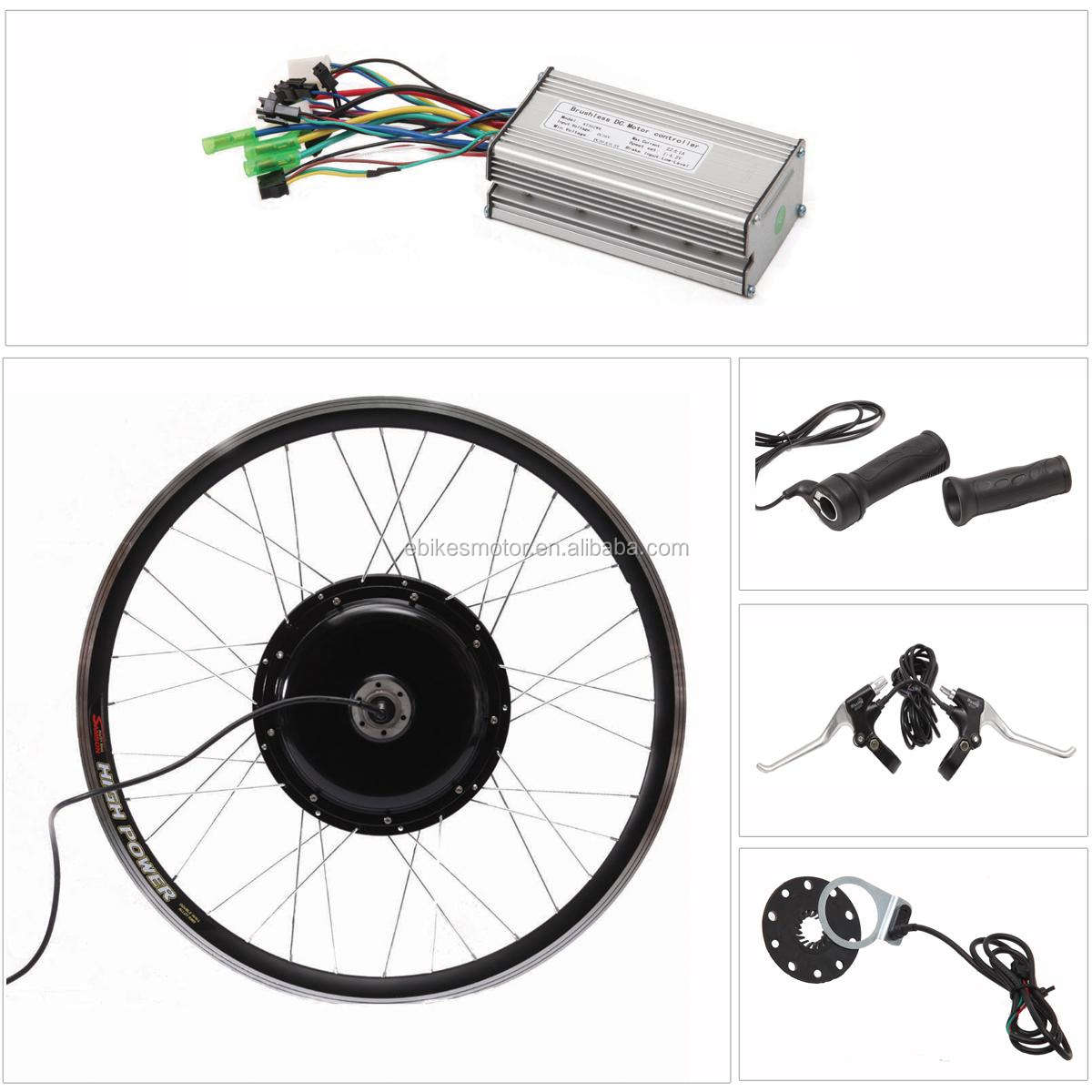 Best Sales electric bike motor 48V 500W 750W 1000W  front wheel hub motor electric cycle kit for electric scooter two wheel