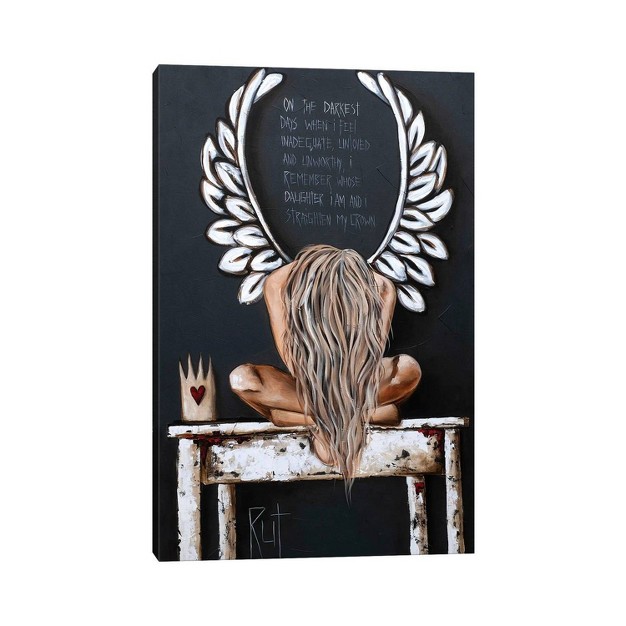 On The Darkest Days By Ruth x27 s Angels Unframed Wall Canvas Icanvas