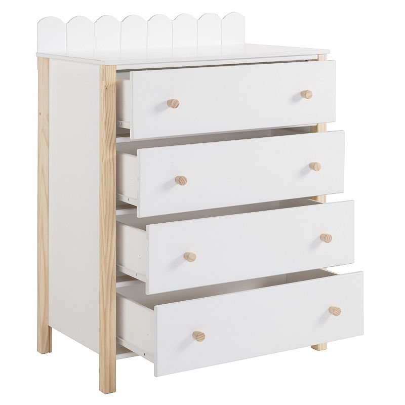 Linon Millie Four-Drawer Chest