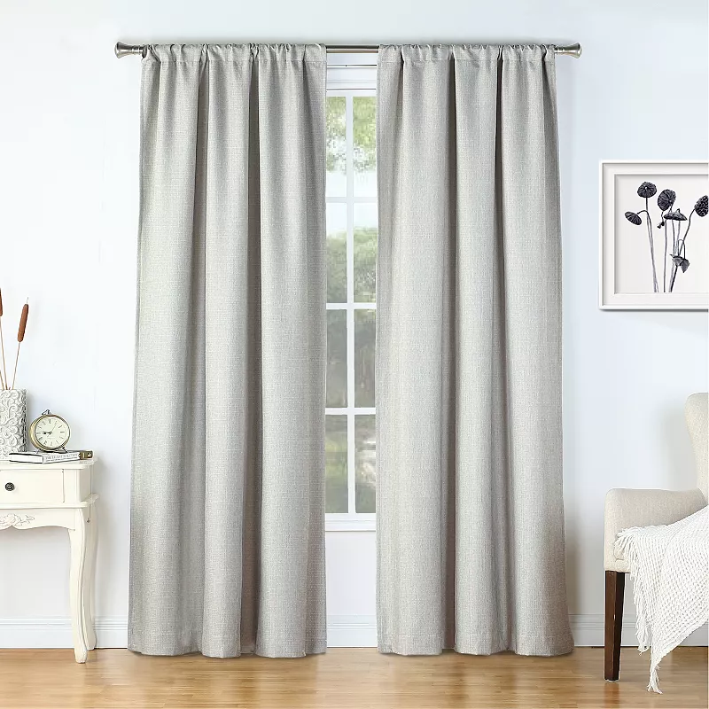 B. Smith 2-pack Total Blackout Window Curtain Set