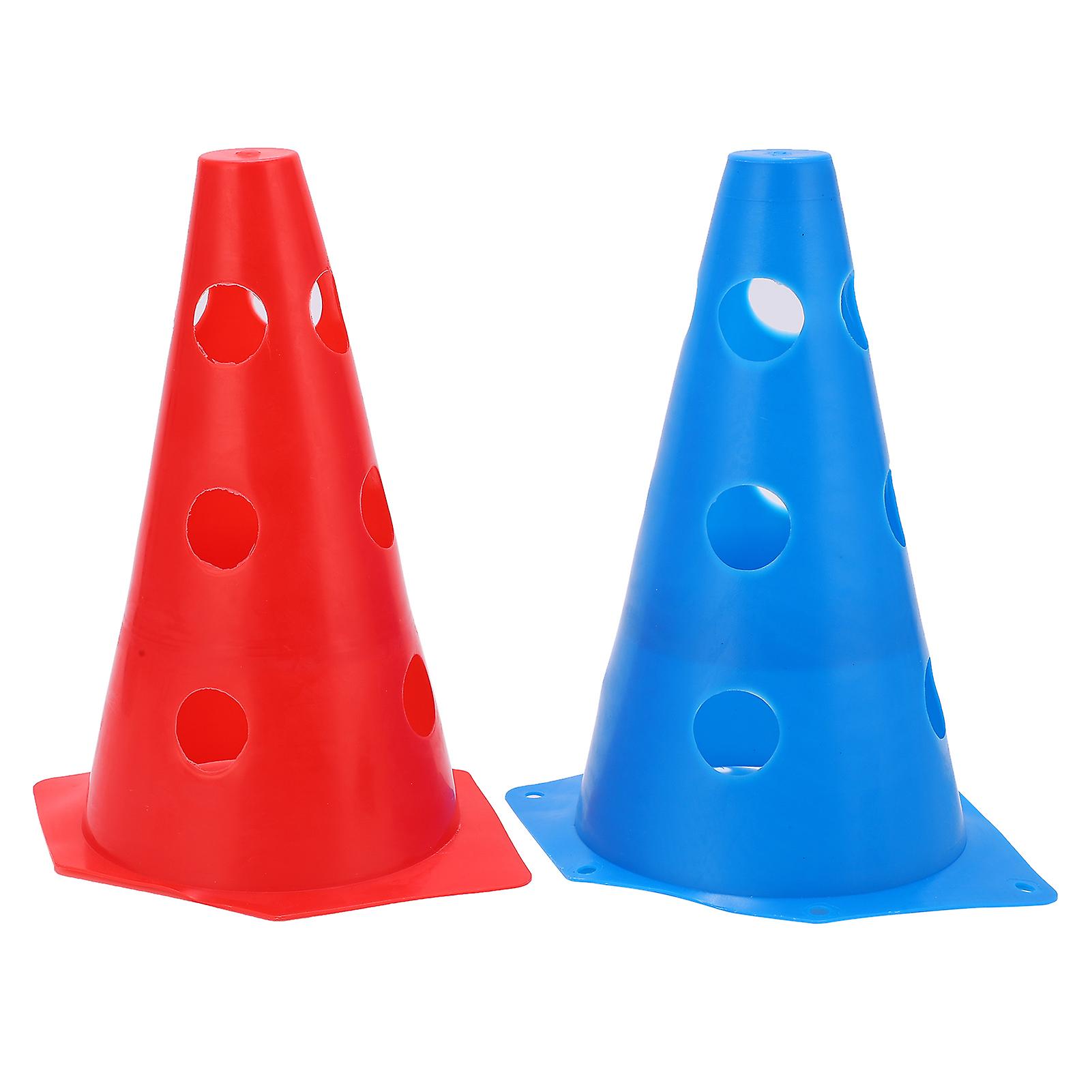 23cm/9.1in Football Barrier Multicolor Portable Skating Marker Basketball Training Cones