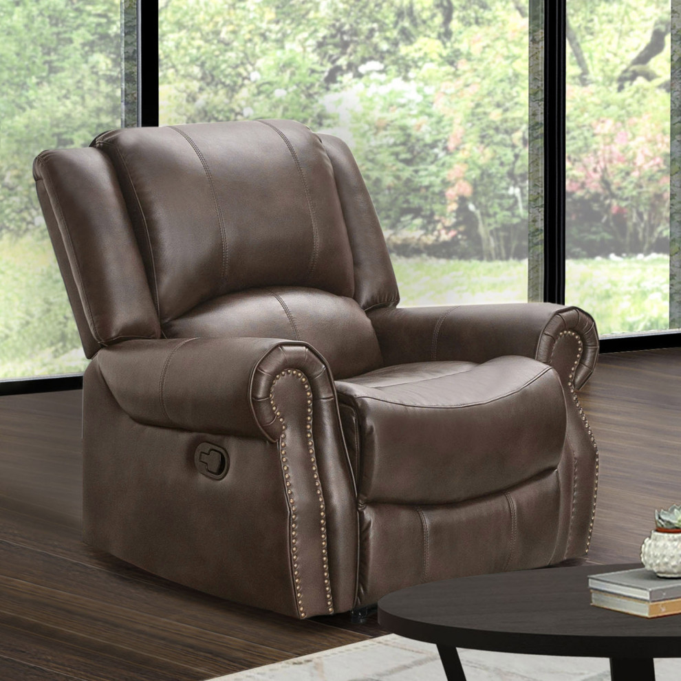 Baldwin Recliner   Transitional   Recliner Chairs   by Abbyson Living  Houzz