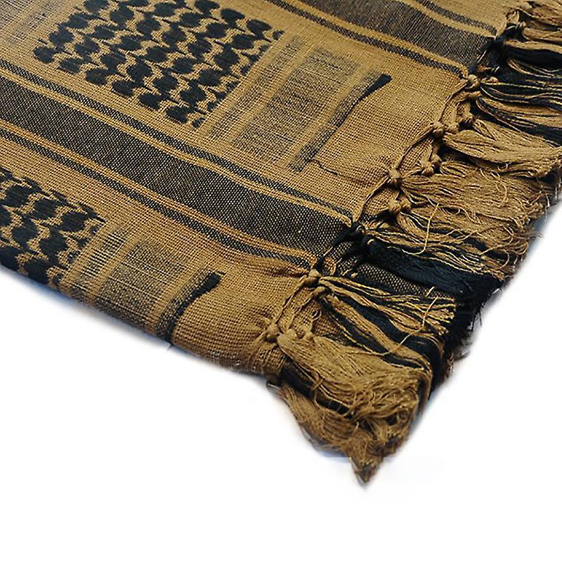 1pc Arabic Tactical Scarves Square Shawl Fishing Scarf Outdoor Sports Hiking Dust Windproof Military Desert Shemagh Keffiyeh