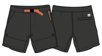 Drift All Purpose Short - True Black