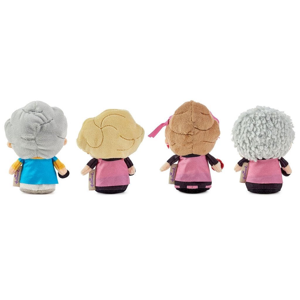 Hallmark  Itty Bittys® The Golden Girls Bowling Team Plush Collector Set of 4