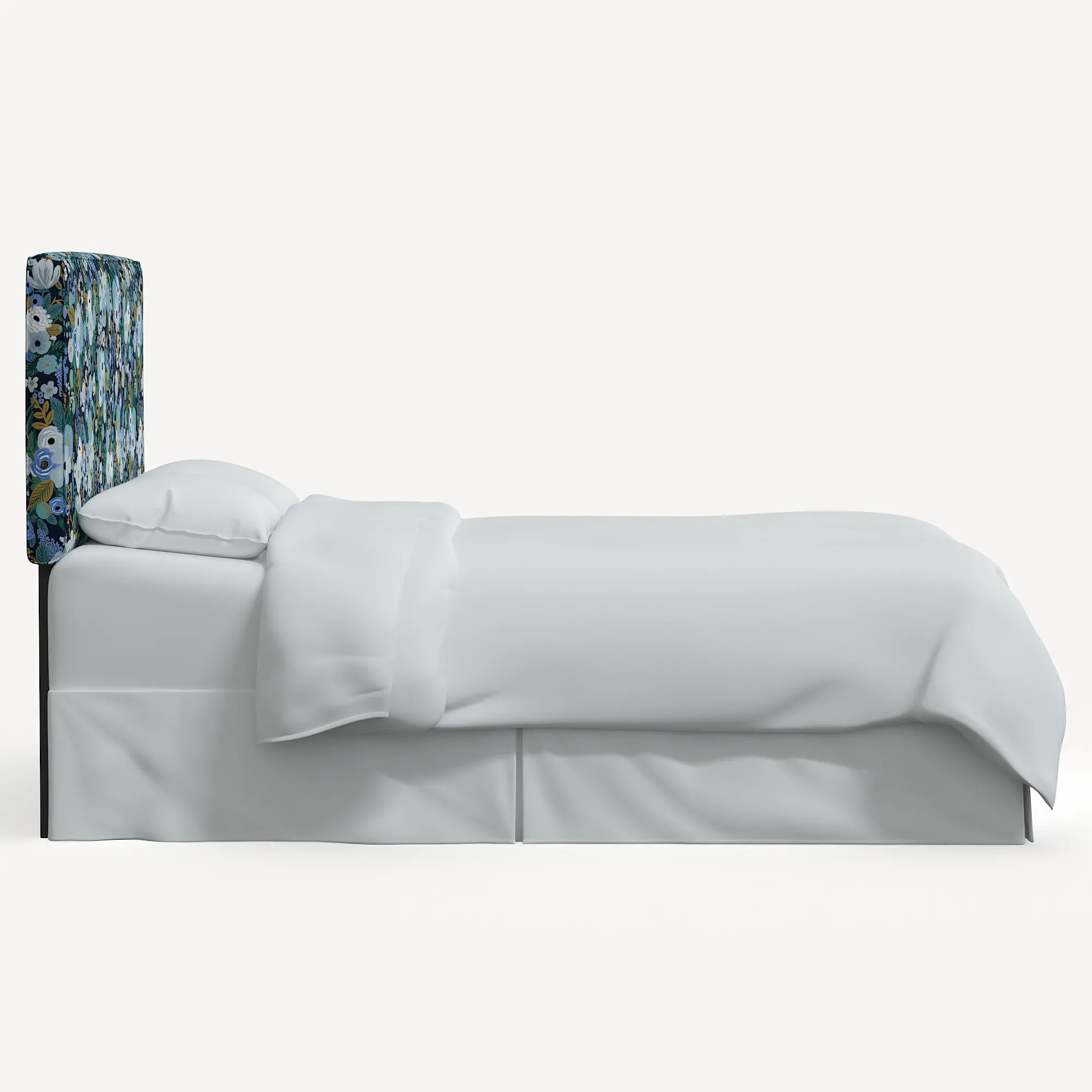 Rifle Paper Co Elly Garden Party Blue Twin Headboard