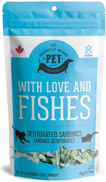 The Granville Island Pet Treatery 'With Love and Fishes Dehydrated Sardine Dog and Cat Treats