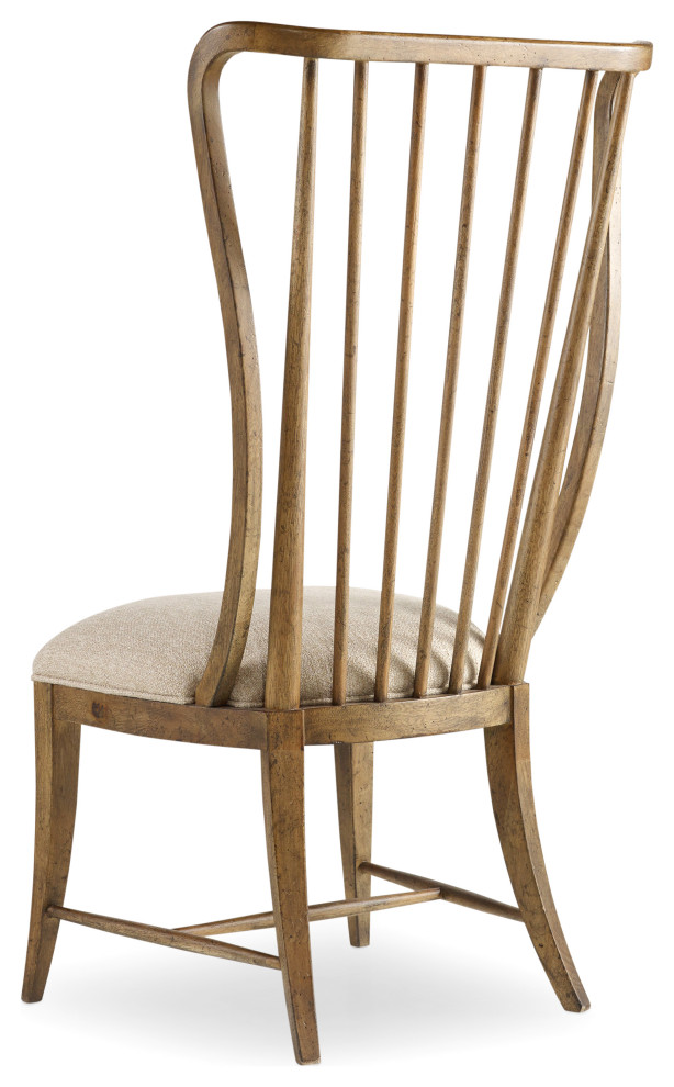 Sanctuary Tall Spindle Side Chair   Transitional   Dining Chairs   by ShopLadder  Houzz